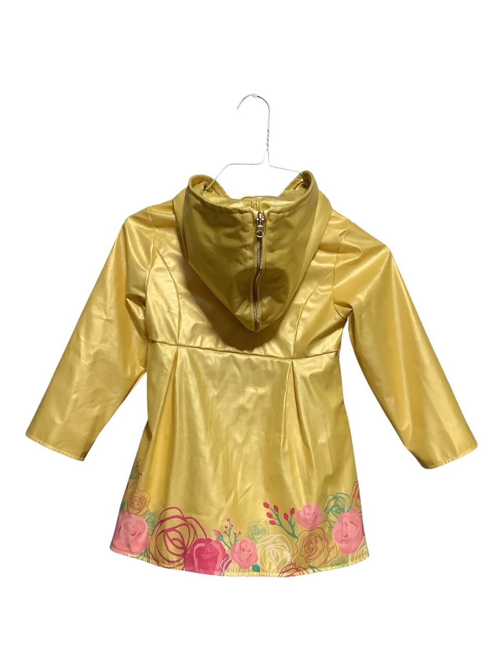 Disney Store Beauty & The Beast Princess Belle Toddler Hooded Jacket Size 4 - Picture 4 of 14